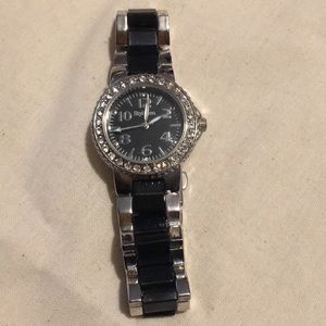 Style&Co Crystal Bevel Watch